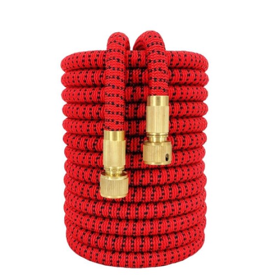 Wejoy Selang Taman Selang Fleksibel Selang Penyiraman Taman Dua Lapisan Lateks Tekanan Tinggi Selang Cuci Mobil Perlengkapan Taman Irigasi